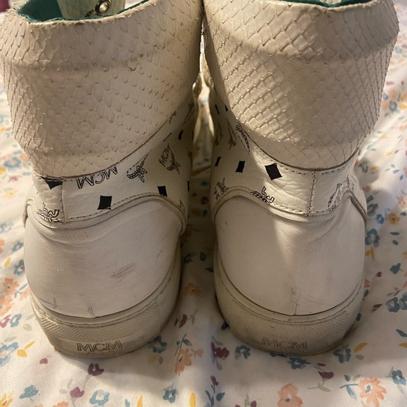 MCM monogram leather high top - Picture 4 of 13